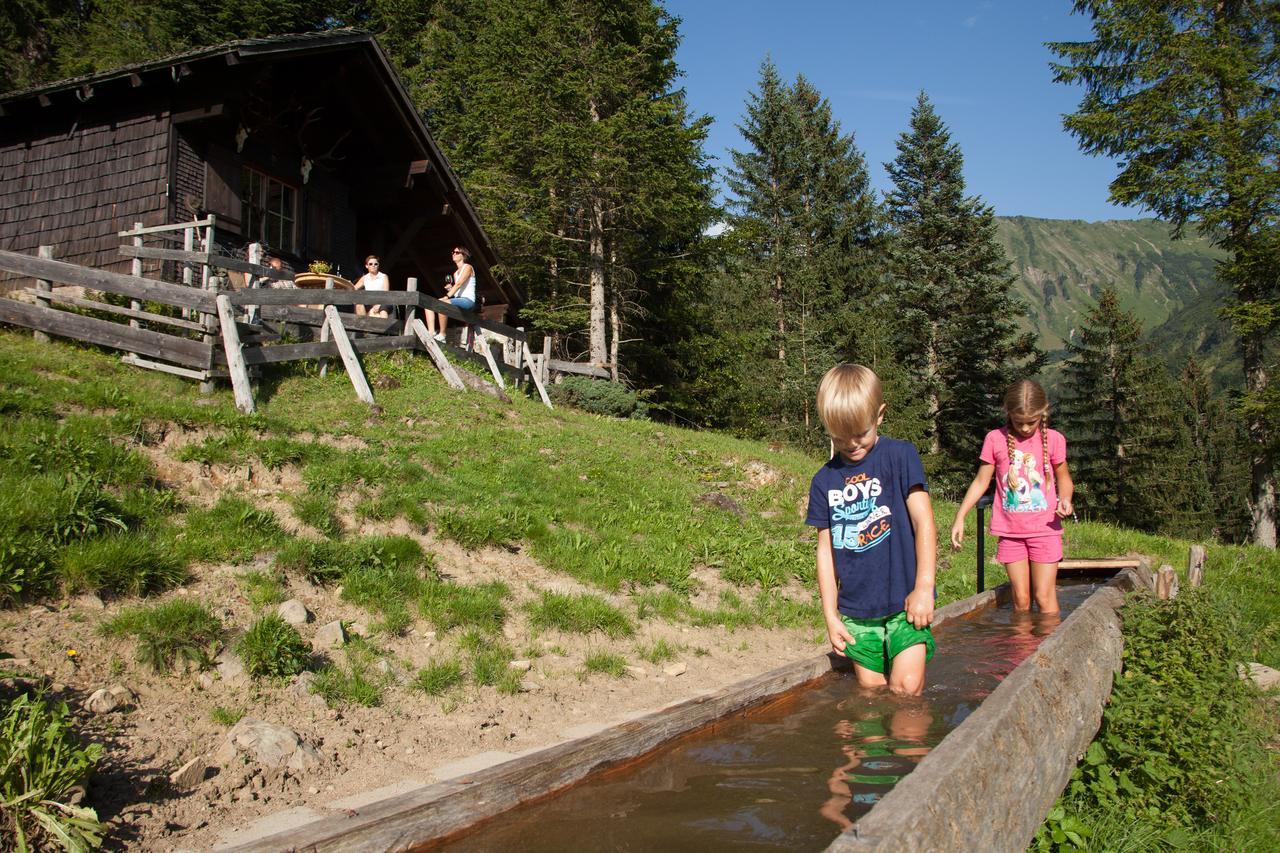 Au (Vorarlberg) Alpen Hotel Post מראה חיצוני תמונה